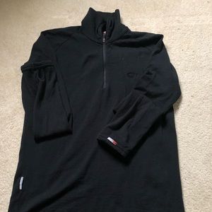Icebreaker 260 wt. 1/4zip All Wool Base/Mid Layer